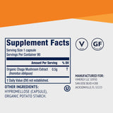 Bouteille Vimergy Chaga avec repère de dosage, facilité d’utilisation quotidienne