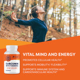 Capsules Vimergy Curcumin Turmeric, dosage quotidien pratique et clair.