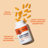 Extraction Curcuminoïdes 95% avec curcuma, Vimergy Curcumin Turmeric.