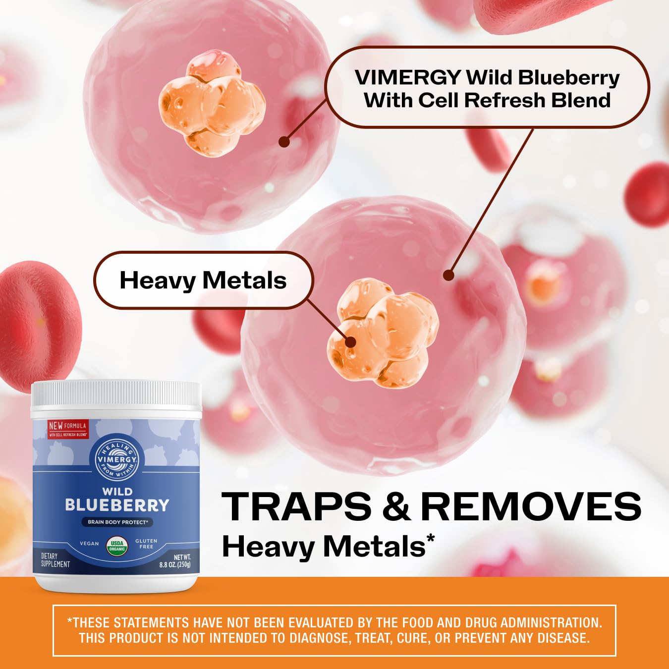 Ingrédients clés prêle et silice de bambou sur Vimergy Brain Body Protect.