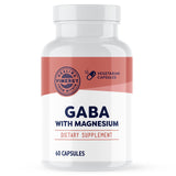 Vimergy GABA avec Magnésium – bouteille de gélules, soutien potentiel du système nerveux