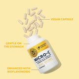 Vimergy Micro-C, ingrédients riches en bioflavonoïdes pour soutien potentiel.
