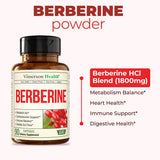 Vimerson Health Berberine: emballage vegan et sans OGM.