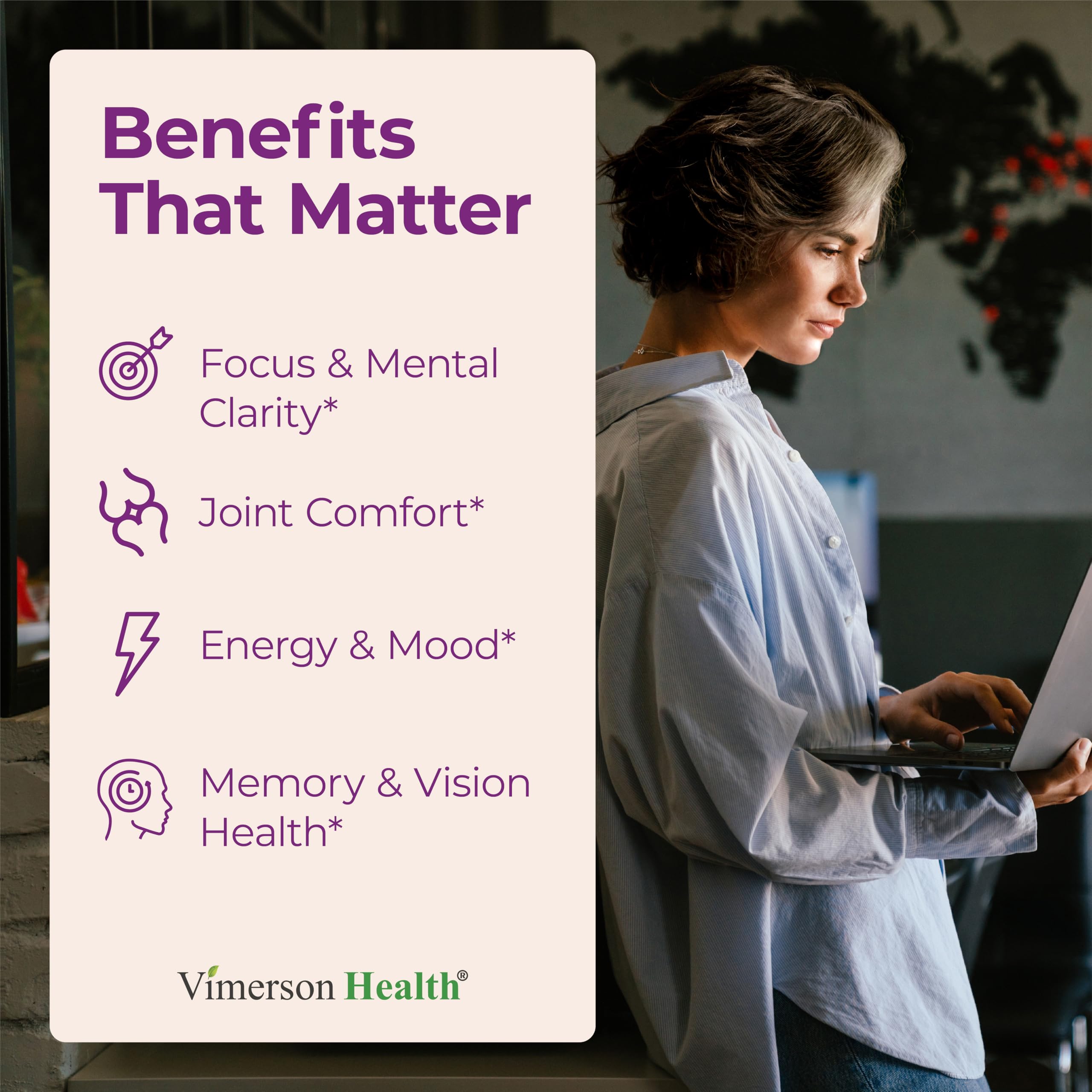 Vimerson Health – Capsules saffran-turmeric faciles à avaler et aider à l énergie.