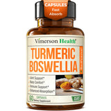 Vimerson Health curcuma-boswellia-capsules: soutien des articulations et mobilité.