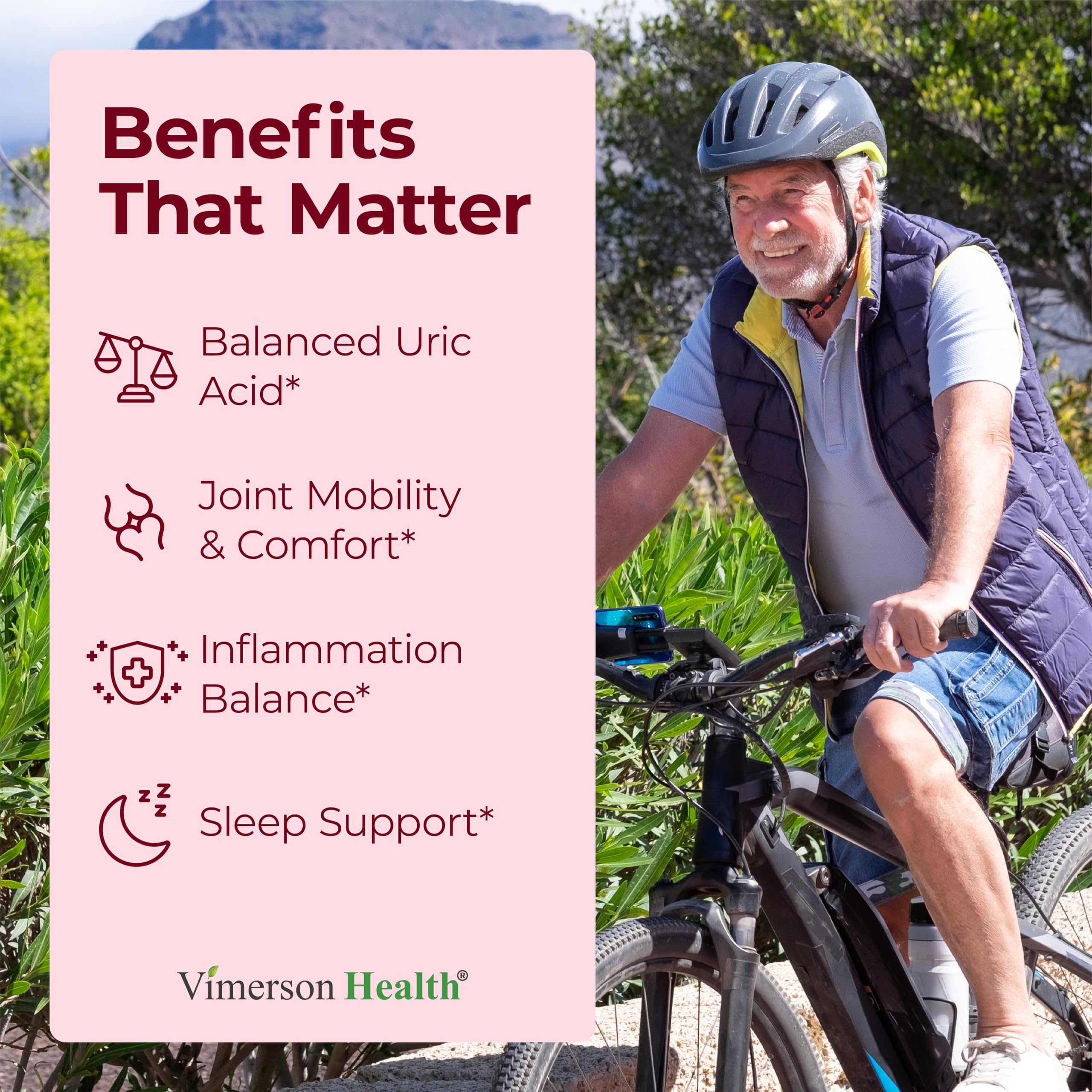 Vimerson Health Extrait de cerise tart – capsules faciles à avaler