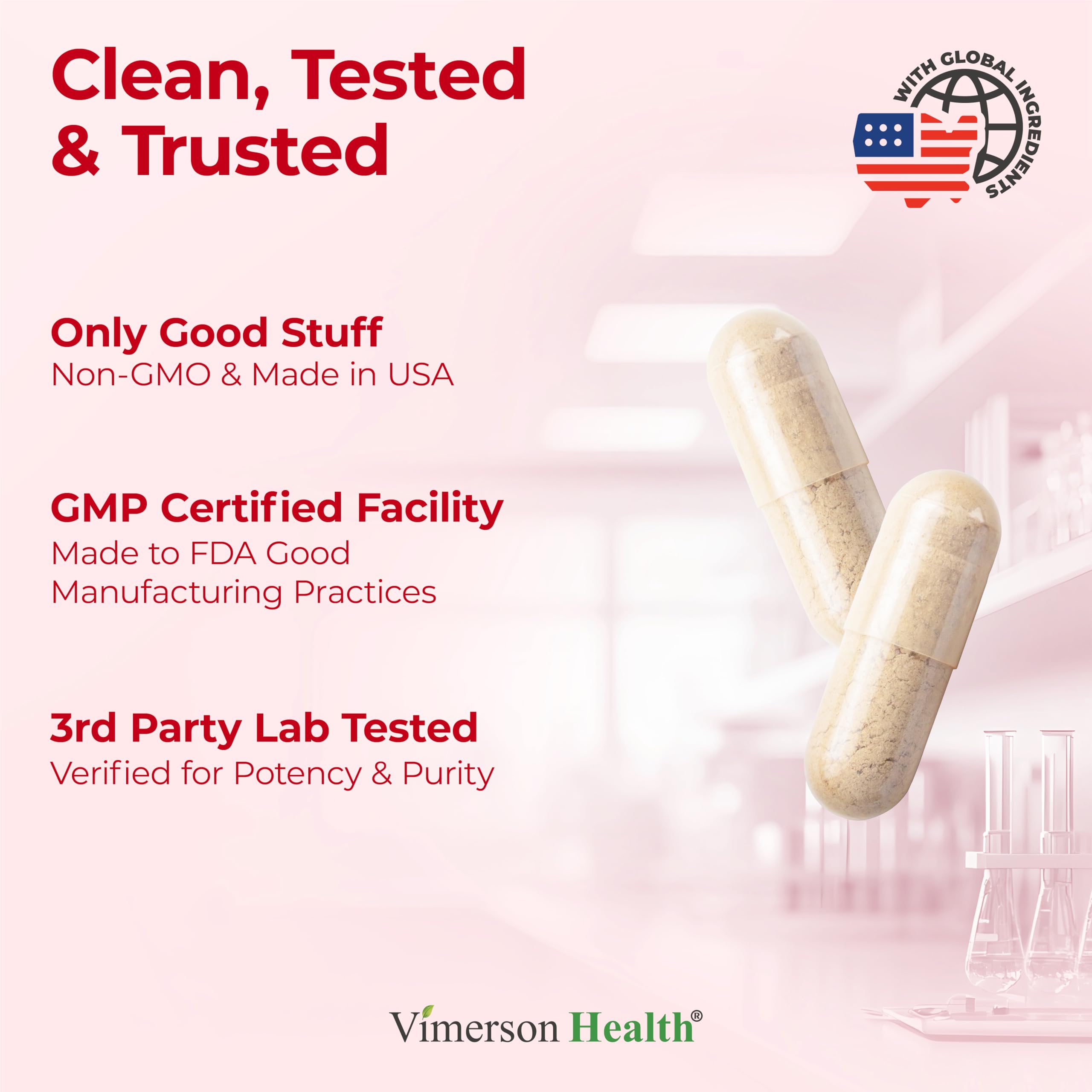 Vimerson Health Ginseng – étiquette du produit, traçabilité et qualité