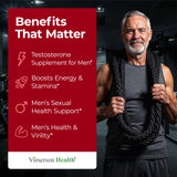 Vimerson Health Longjack Tongkat Ali – capsules alignées, soutien endurance et récupération.