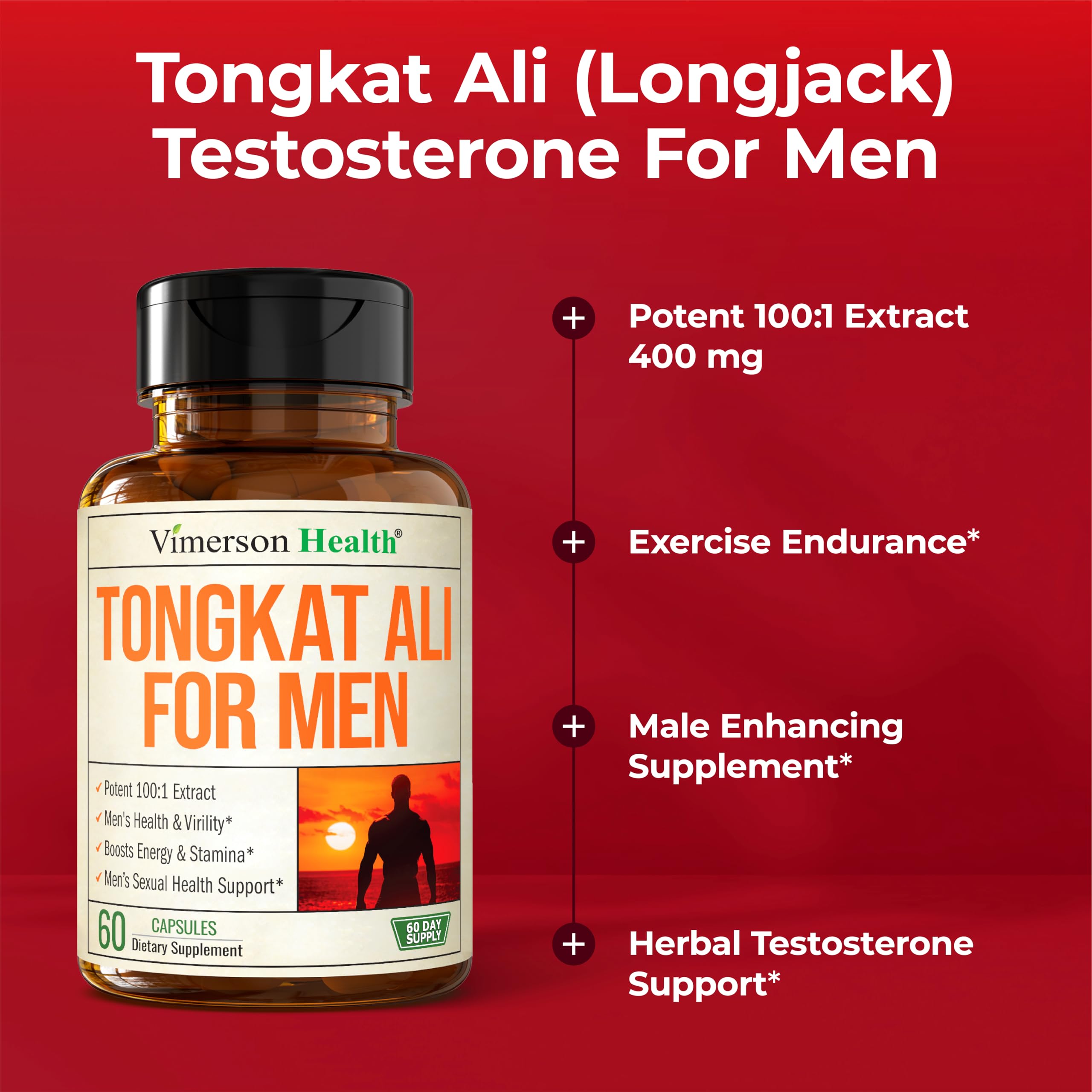 Vimerson Health Longjack Tongkat Ali – dose quotidienne facile, pratique et simple.