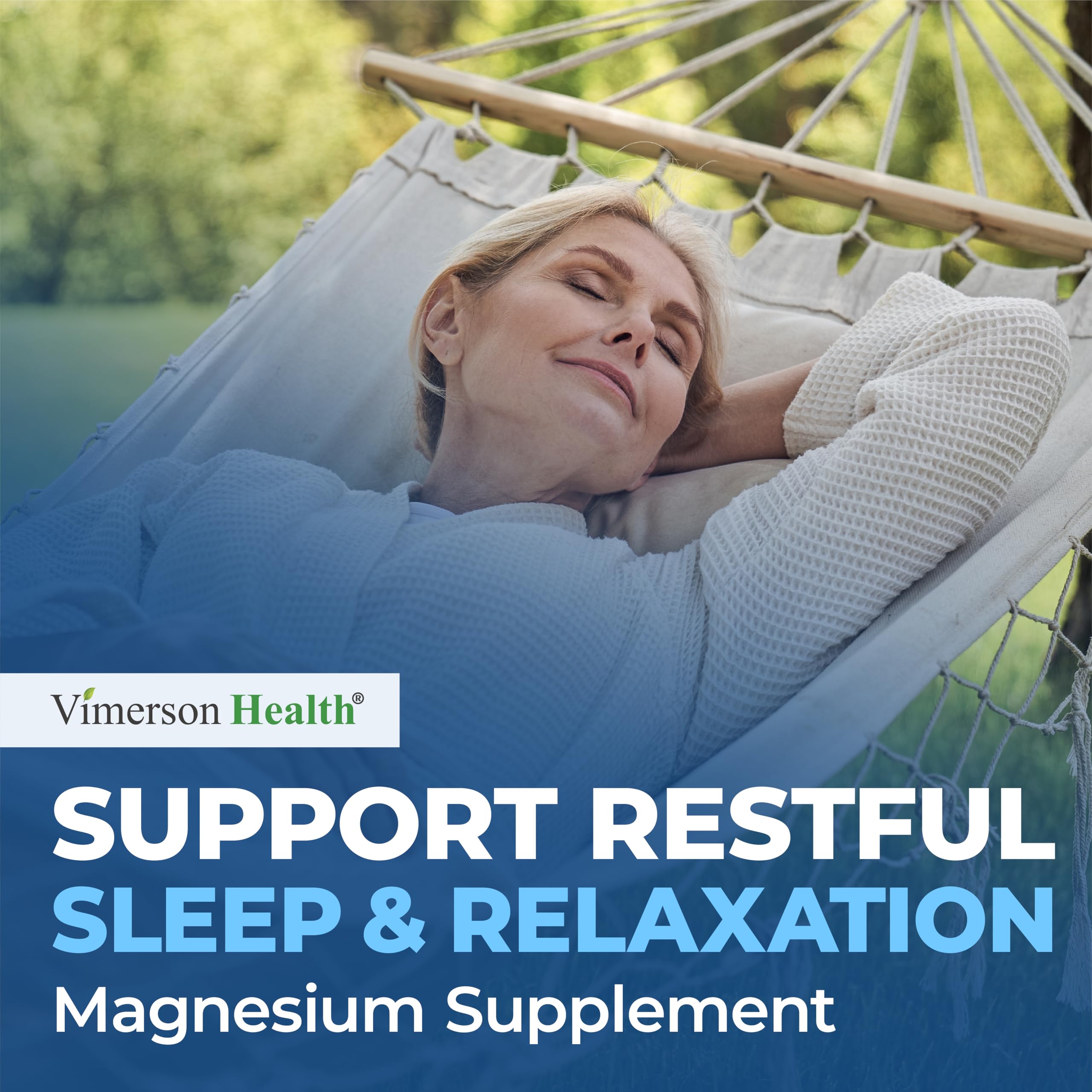 Bien‑être féminin et confort pendant le cycle avec Vimerson Health Magnésium Glycinate 200 mg