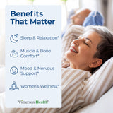 Capsules vegan Vimerson Health Magnésium Glycinate 200 mg – soutien musculaire potentiel