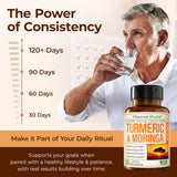 Vimerson Health Moringa Turmeric - végétalien: option sans OGM et adaptée aux régimes.