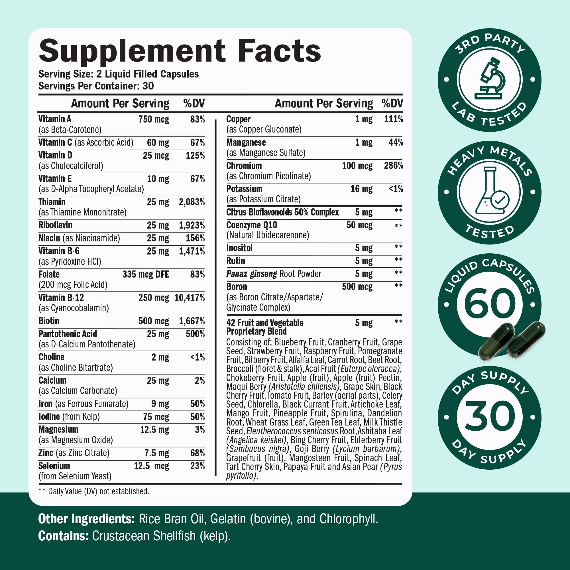Vimerson Health multivitamine homme, utilisateur prenant une capsule avec repas, routine simple.