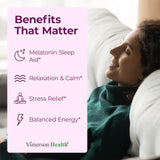 Vimerson Health sommeil profond gélules, capsule facile à avaler.