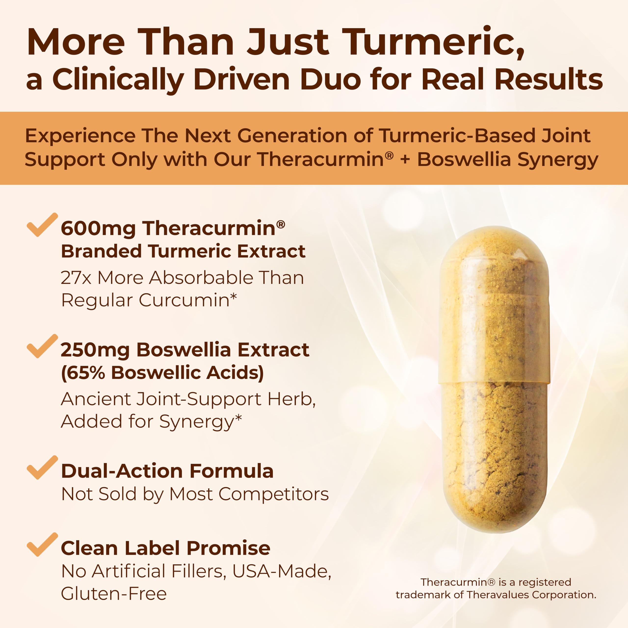 Ingrédients curcuma et boswellia Vimerson Health, duo naturel pour le bien-être.