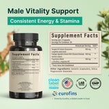 VINATURA Fadogia Agrestis Extrait Bouteille pour vitalité et performance.