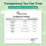 VINATURA usine certifiée cGMP, fabrication américaine.