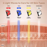 VINCAOR Masque LED léger de 233 g, port mains libres et détendu.