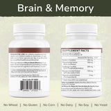 Vinco Cerveau et Mémoire – emballage clair des capsules favorisant mémoire et apprentissage.