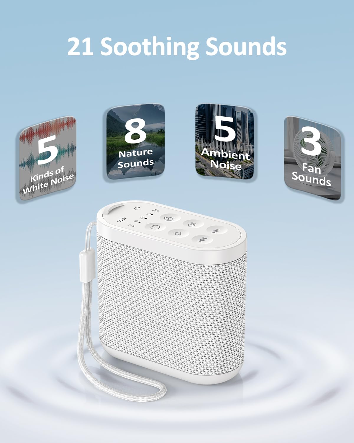 Vindsbay 21 sons pour sommeil et relaxation