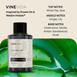 VINEVIDA bouteille élégante prête à diffuser une senteur raffinée.