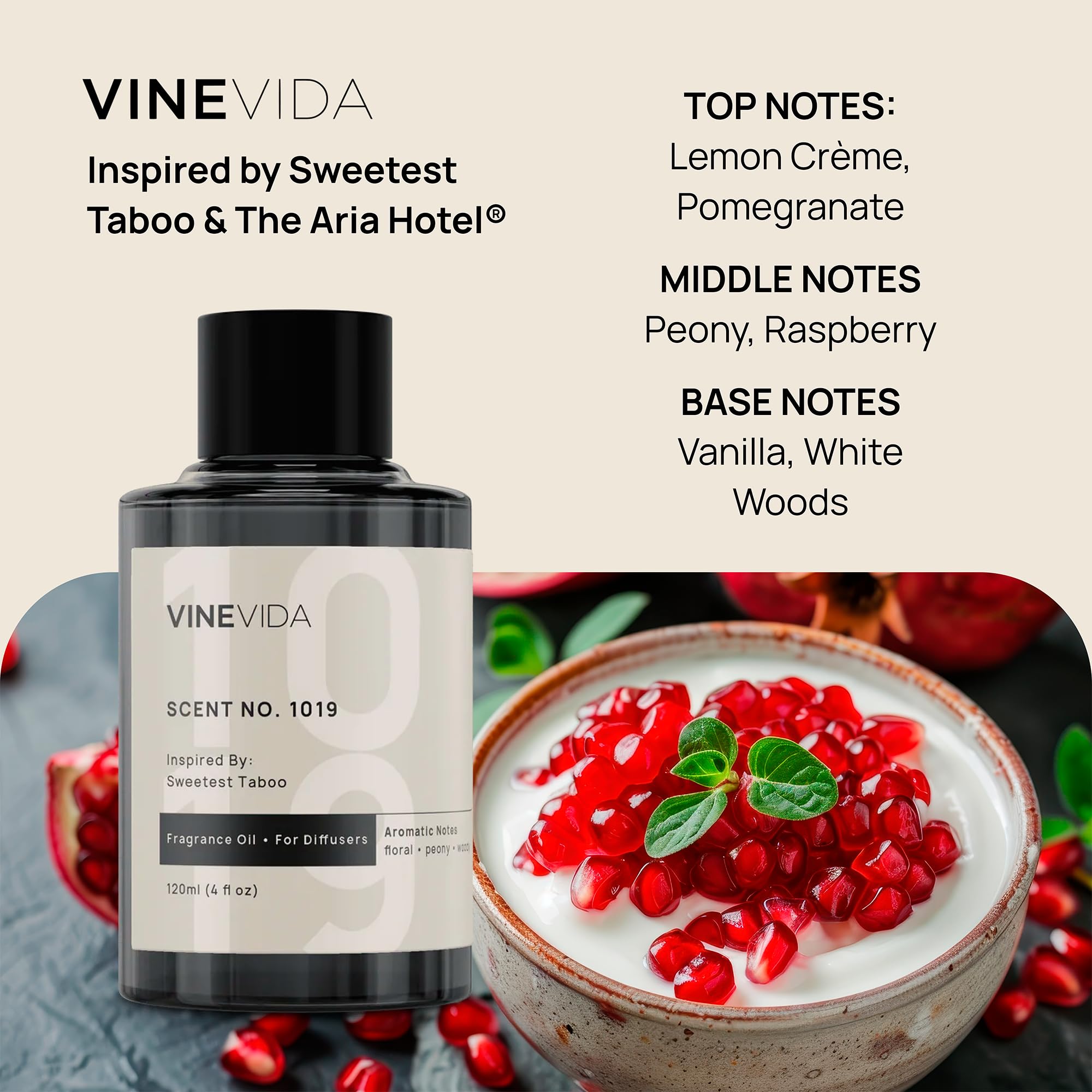 VINEVIDA no1010 diffuseur air froid pour bureau net et professionnel.