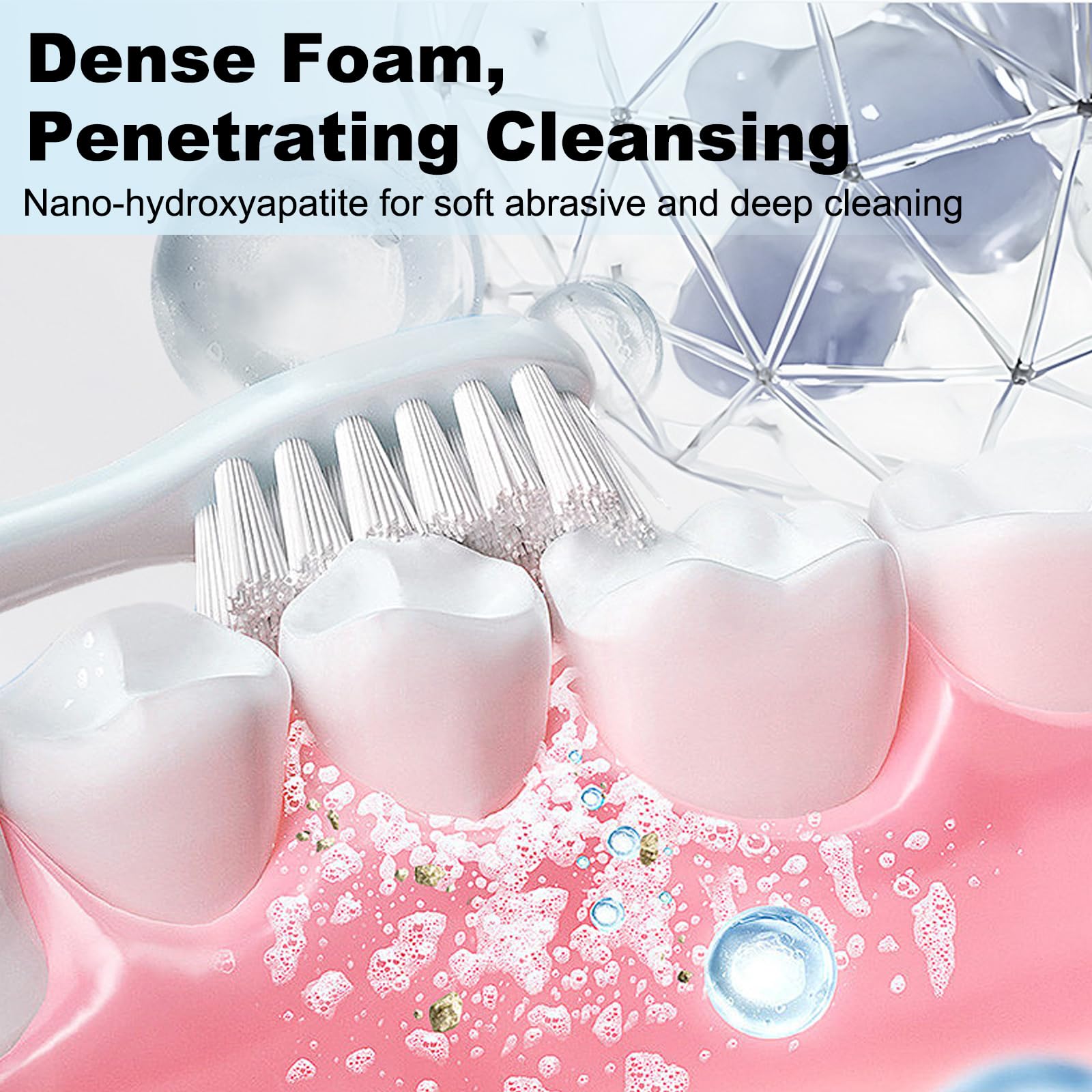 Vingtank dentifrice hydroxyapatite-texture-pâte: soin reminéralisant pour dents fragiles.