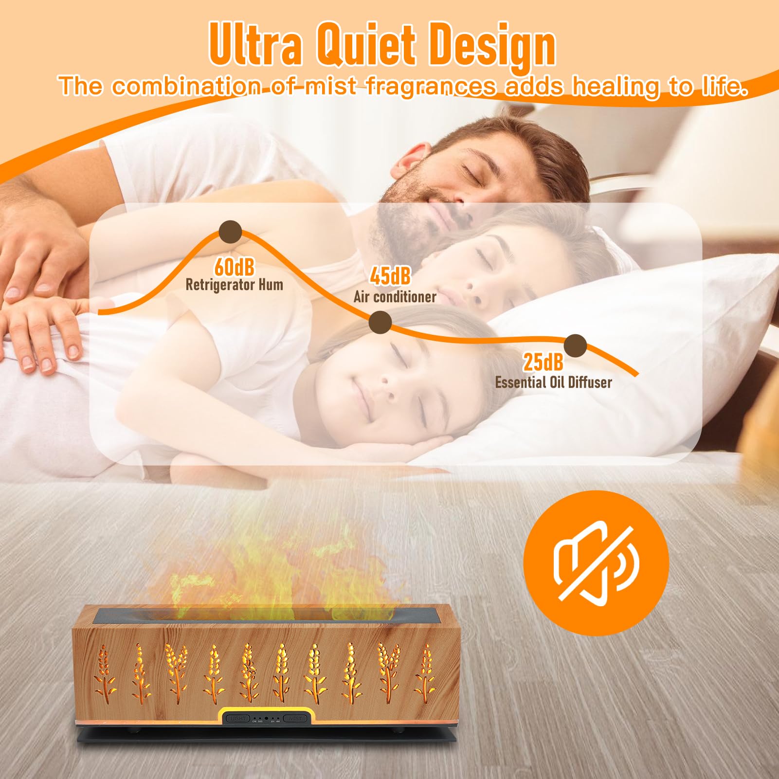VINGVO Diffuseur design décoratif, ornements d'ambiance.