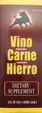 Vino Carne Hierro : versement dans le verre, aperçu du produit.