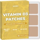 VIORY D3 Patches – emballage clair et pratique pour démarrer une routine naturelle.