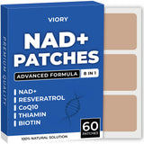 VIORY NAD+ Patch Classic appliqué sur peau, énergie au quotidien suggérée.