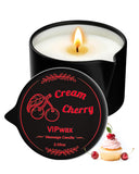 VIPwax bougie massage huile soja fondante pour detente sensorielle.