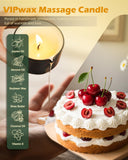 VIPwax hydratation profonde de la peau lors du massage.