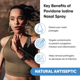 Viraldine applicateur-doseur pour des pulvérisations nasales précises.