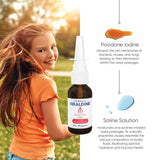 Viraldine spray nasal, usage quotidien, réduction des irritants pour les voies nasales