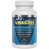 Virectin – bouteille de complément alimentaire, pratique pour une utilisation quotidienne.