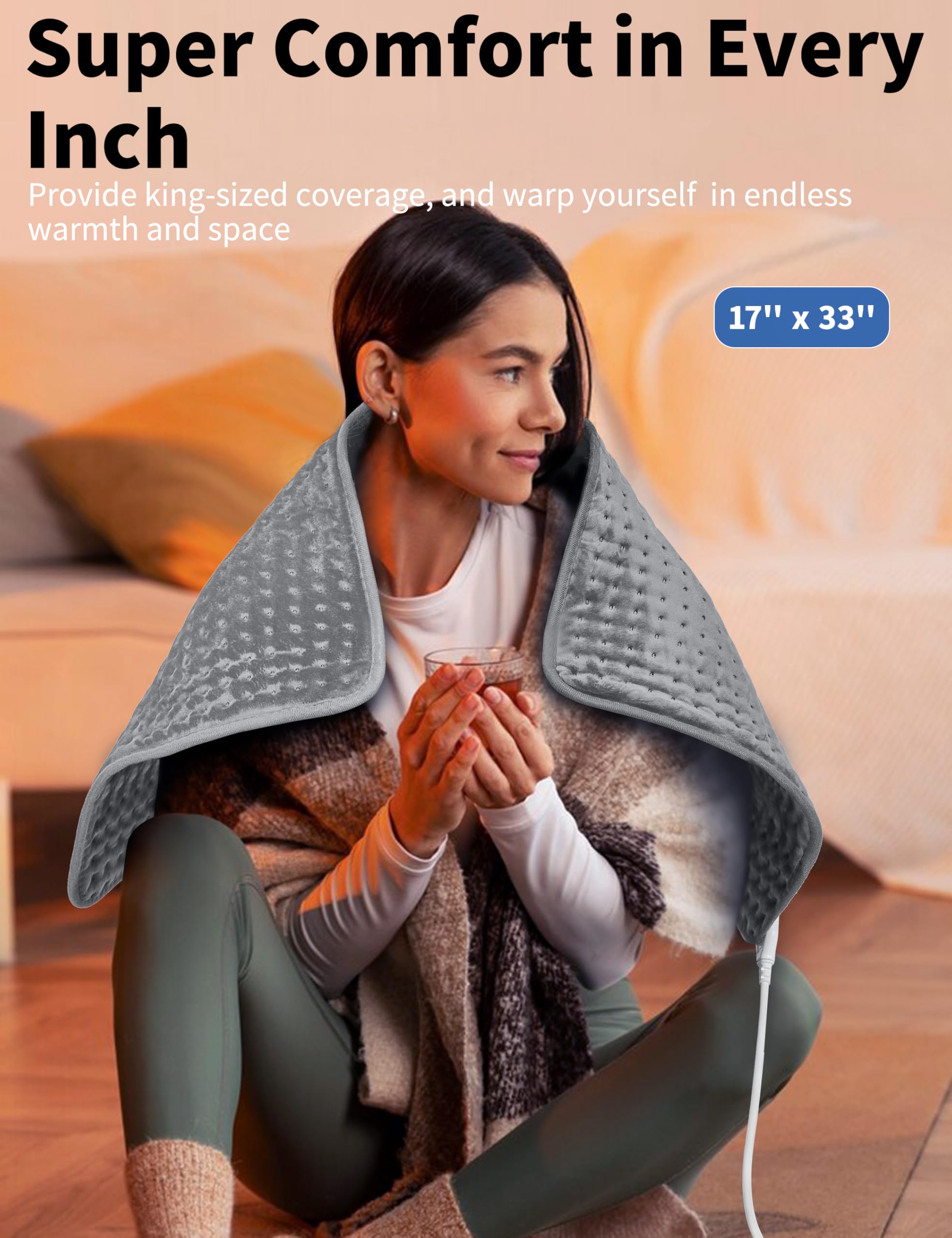VISFAPAER chaleur rapide et efficace pour détendre les muscles.