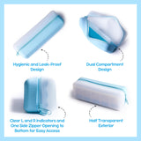 Élégant étui Visfresh résistants à l'eau, bleu chic