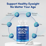 Vision Hero — étiquette produit attestant qualité et traçabilité