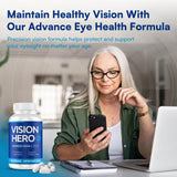 Vision Hero — gélules prêtes à soutenir une routine d’entretien oculaire active