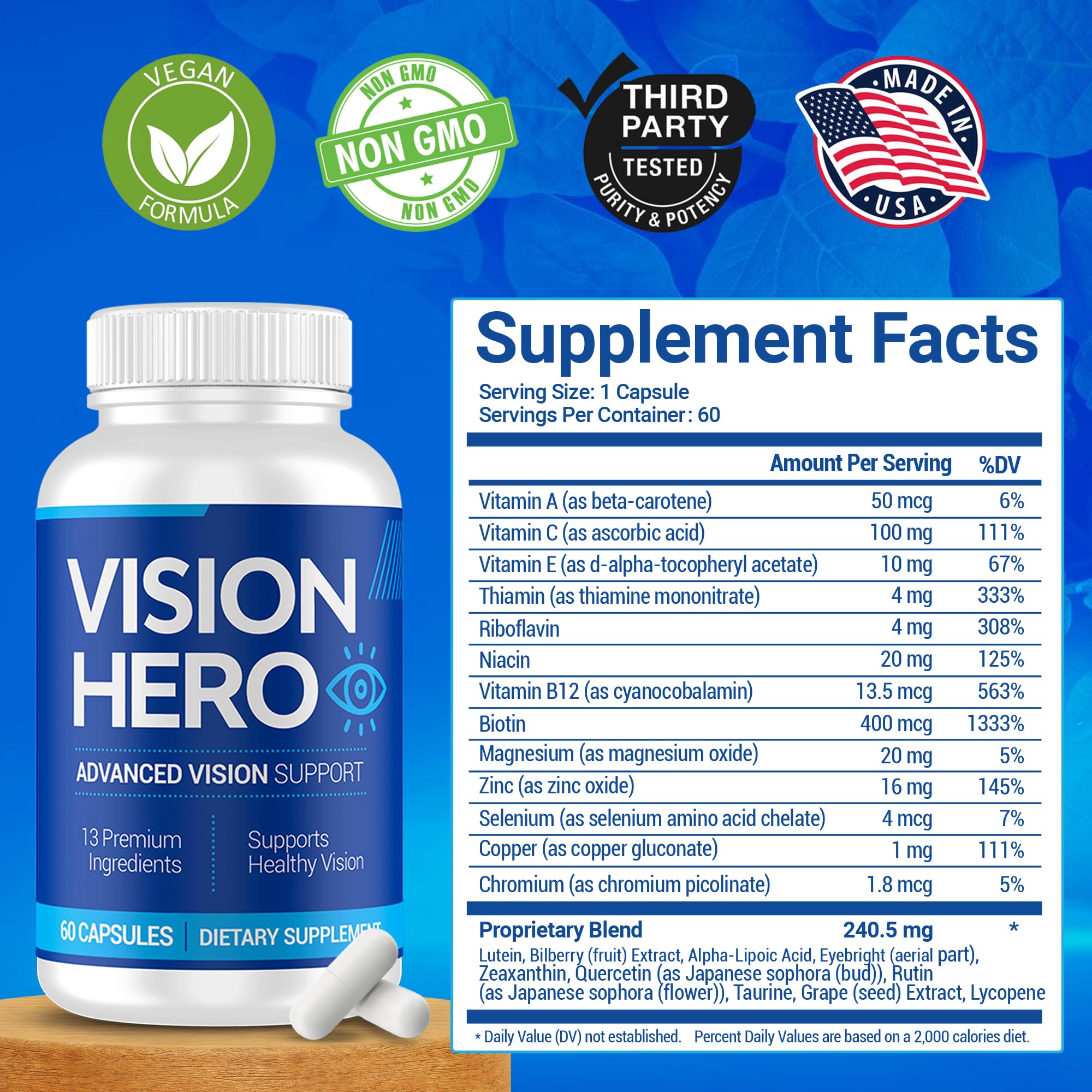 Vision Hero — utilisation quotidienne idéale lors de lecture et plein air