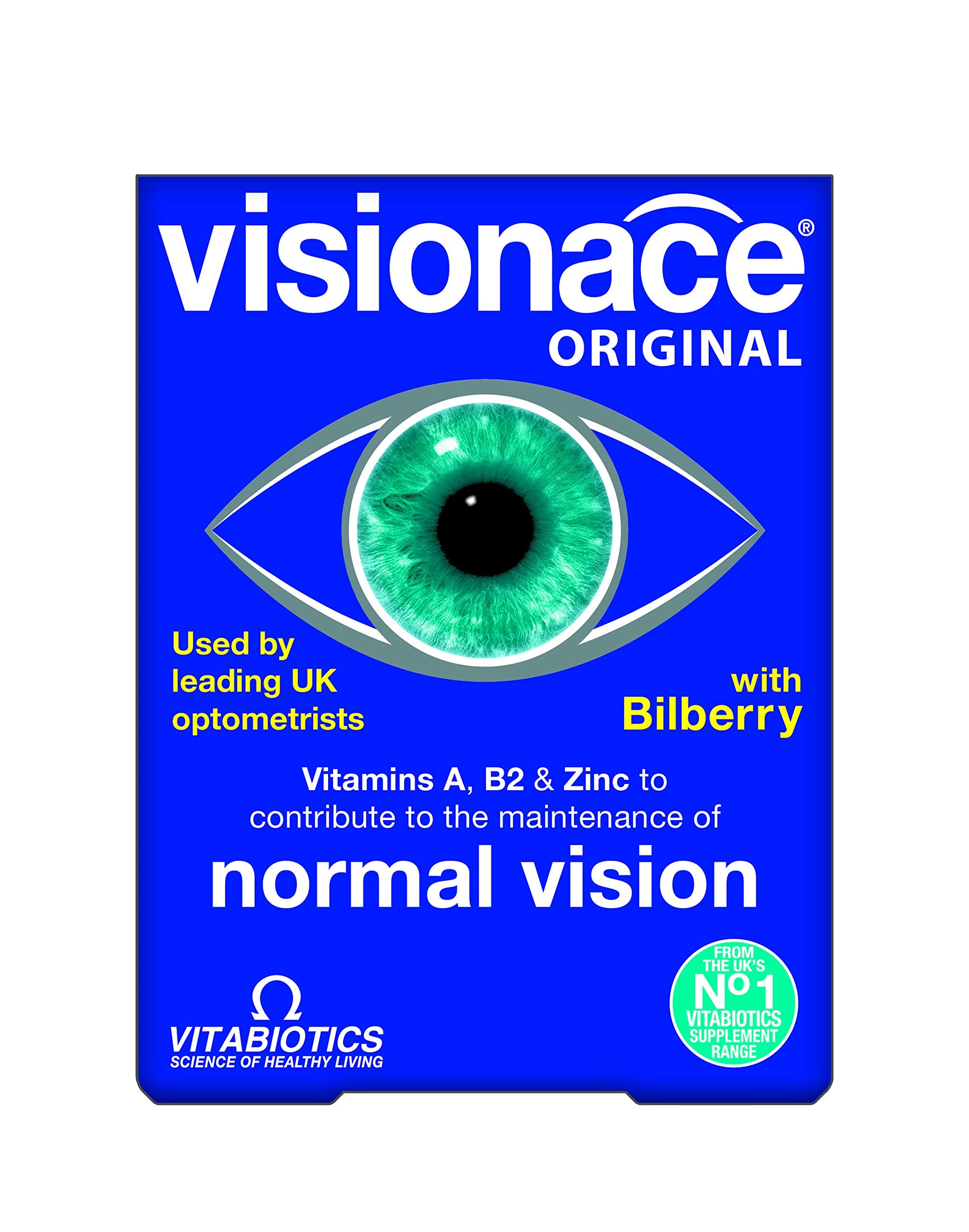 Visionace Original : tablettes faciles à prendre pour une routine quotidienne.