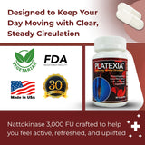 Vision Nutra Platexia - Capsule: texture douce et facile à avaler.