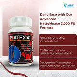 Vision Nutra Platexia - Étiquette nutrition: informations claires pour vérifier les apports.