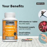 VISPURA tablettes-b-complex-energie-mentale: énergie et concentration soutenues.