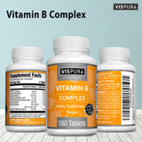 VISPURA usage-quotidien-tablettes-b-complex: facile à intégrer à votre routine.
