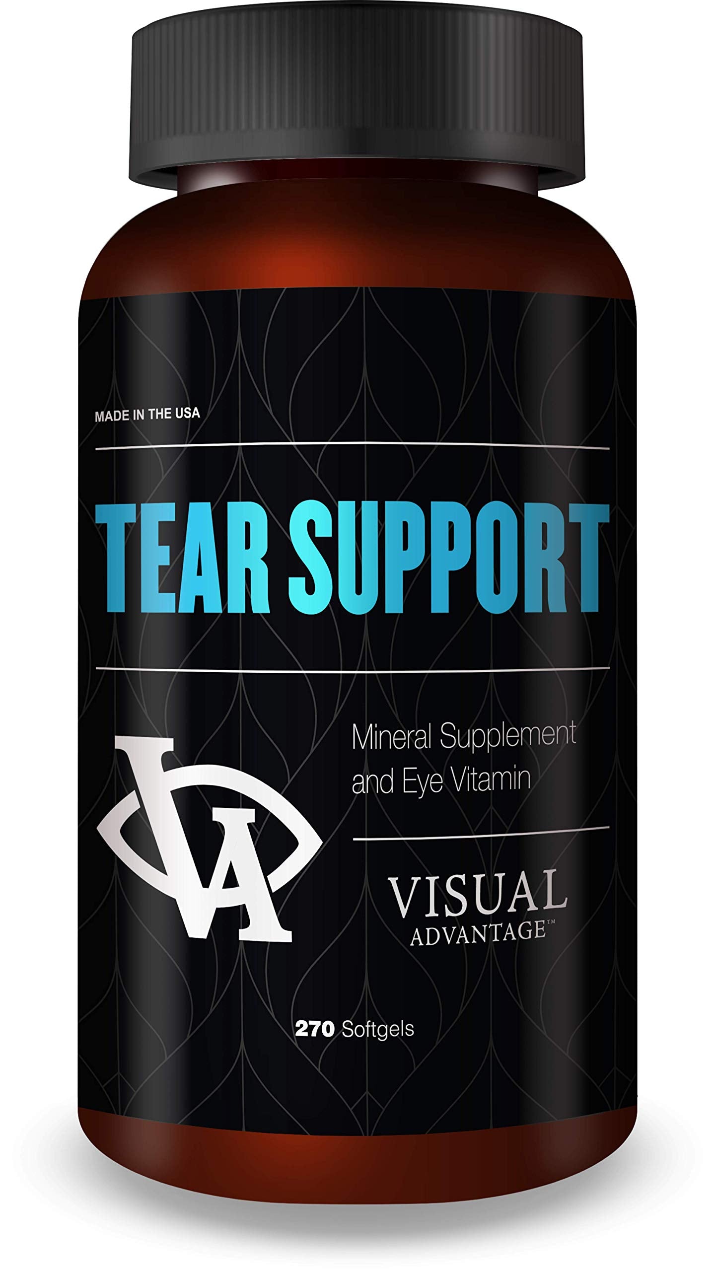 Visual Advantage gelules yeux hydratation durable pour confort oculaire.