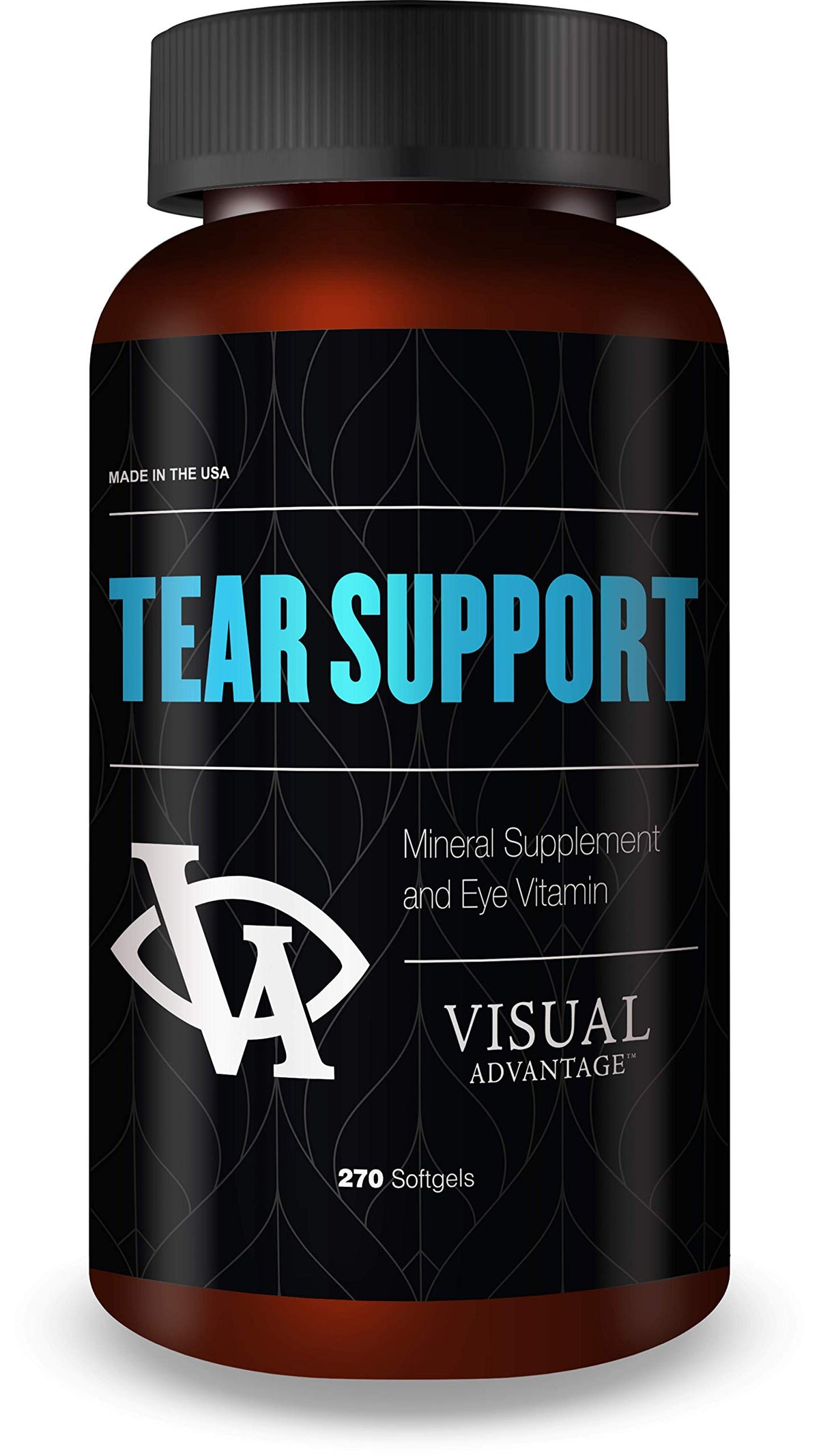 Visual Advantage gelules yeux hydratation durable pour confort oculaire.