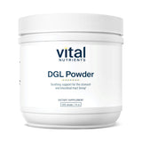Vital Nutrients DGL Poudre dans une bouteille: soutien possible à la muqueuse gastrique