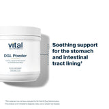 Vital Nutrients DGL Poudre routine-matin-soir: utilisation quotidienne possible